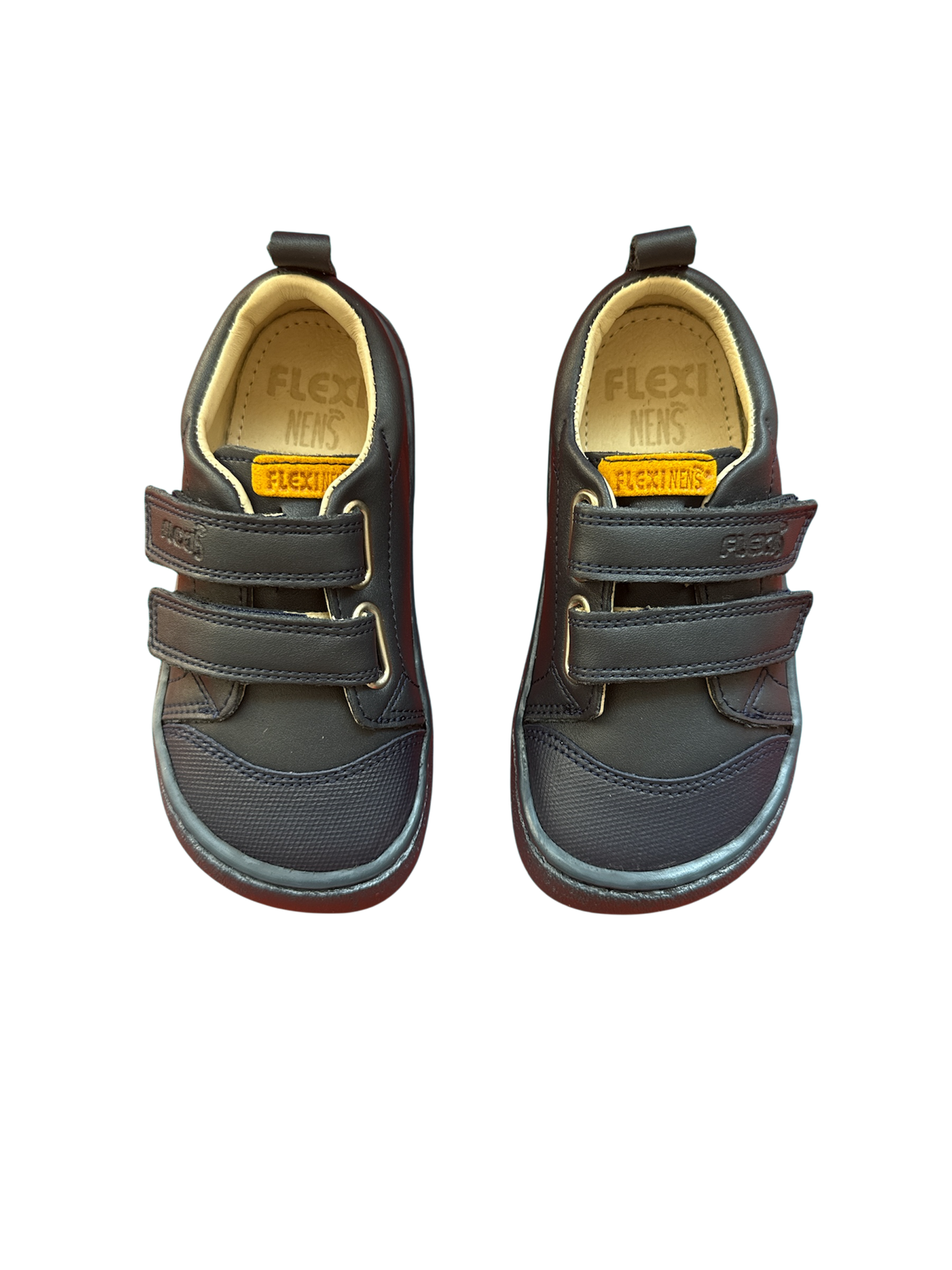 Zapatos colegiales respetuosos color marino con contrafuerte – Tallas 25 a 34