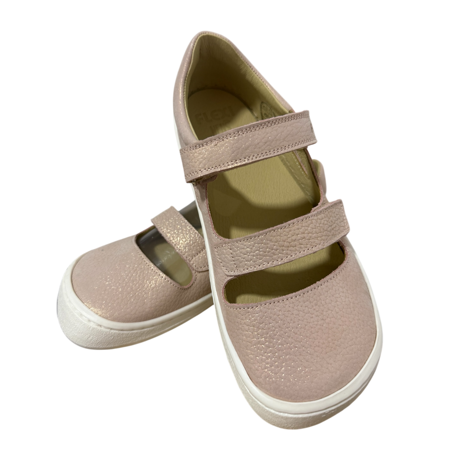 Sandalias Rosa Claro con purpurina con Contrafuerte (Tallas 24-34)