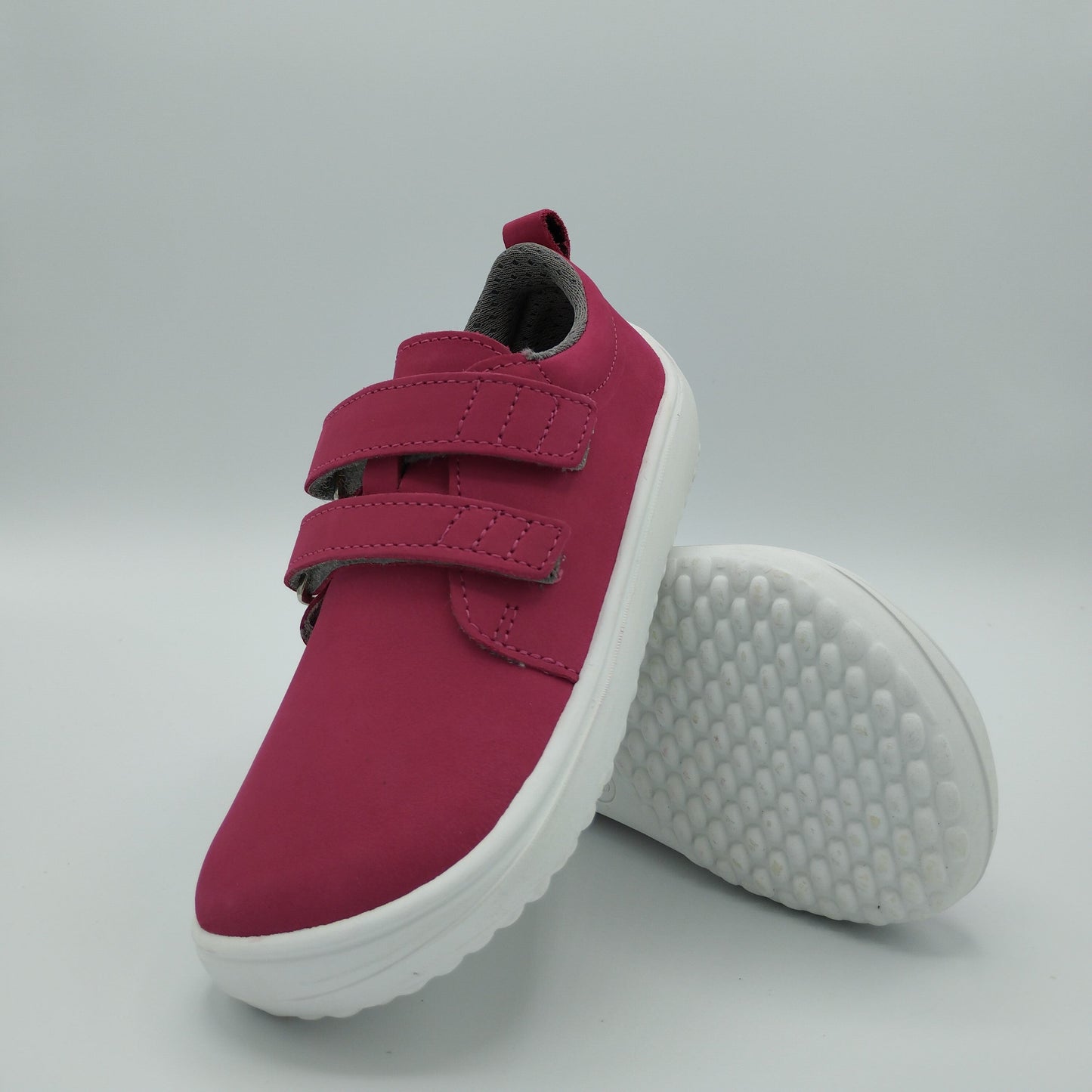 Zapatos barefoot de niños Be Lenka Jolly rosa - Charcoal