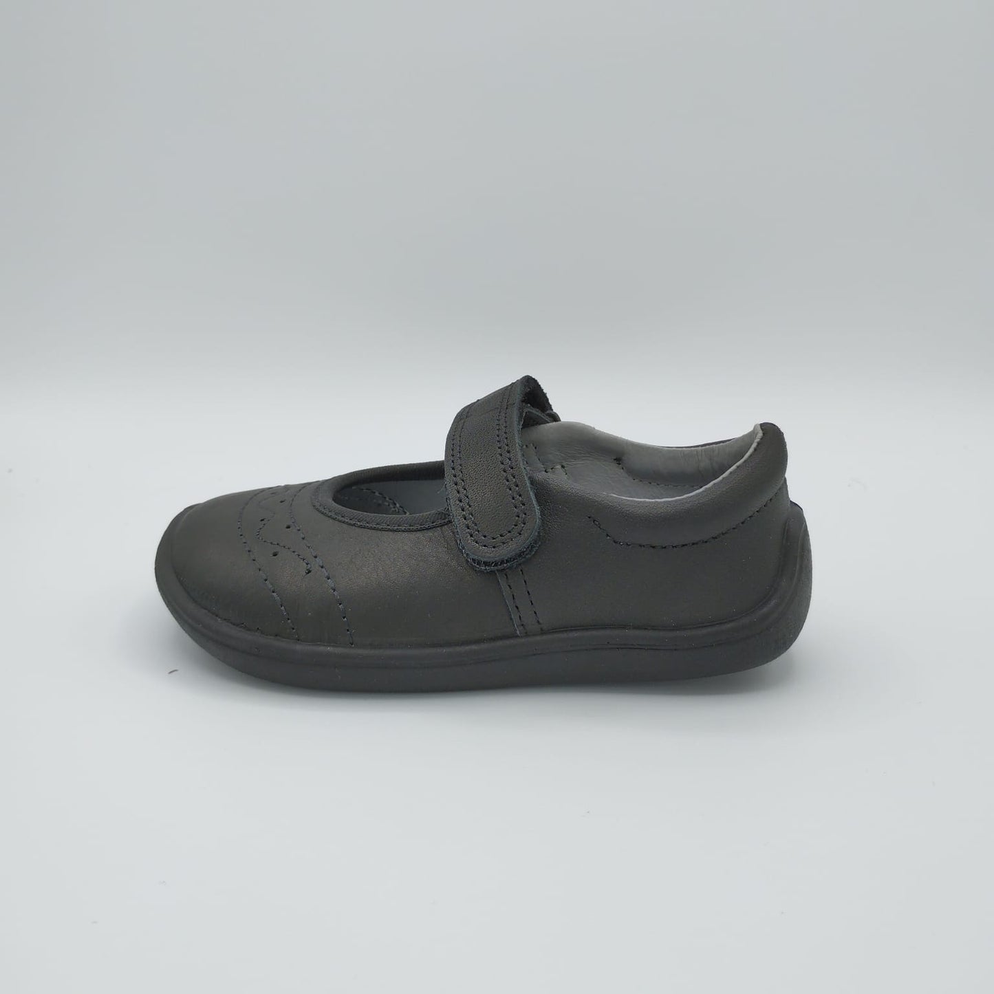 Colegial Bar3foot Merceditas Fortune Piel Negro