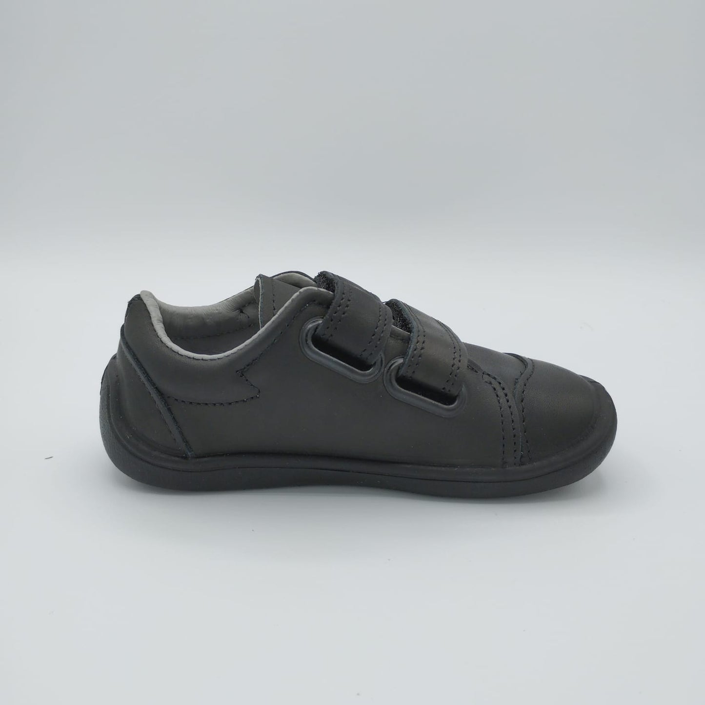 Colegial Bar3foot Walker Piel Negro