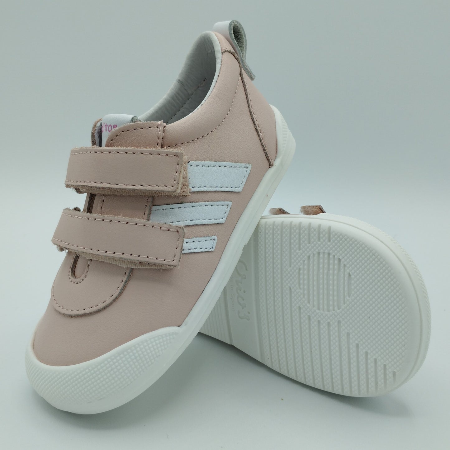 Deportivo respetuoso Luna baby Rosa y Blanco