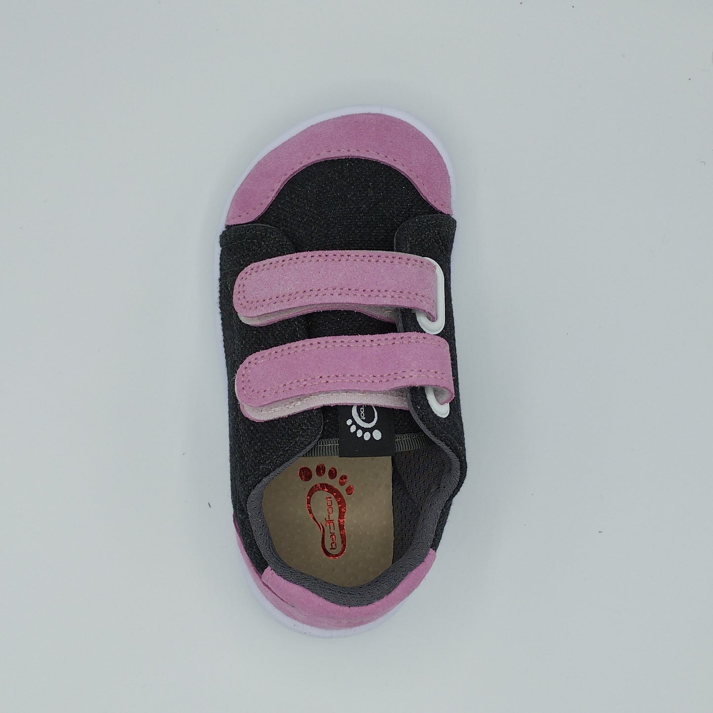 Bar3foot Sneakers Gris Rosa