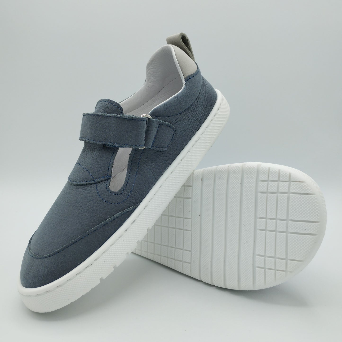 Zapato barefoot - Blanditos Isla Navy Davinci Smoke