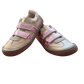 Zapatos infantiles respetuosos veganos nude y rosa con purpurina – piel sintética – Flexi Nens – Tallas 25 a 34